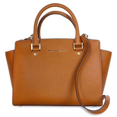 michael kors selma beige bag|Michael Kors selma satchel.